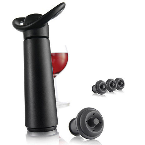 Keep your freshness game on point by <a href="http://www.wineenthusiast.com/vacu-vin-concerto-wine-saver-system-(1-pump-4-stoppers).asp" target="_blank">vacuum-sealing</a> that nonsense!