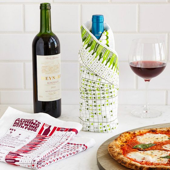 If learning about wine pairings and being a little extra are your two favorite things, these <a href="http://www.uncommongoods.com/product/wine-pairing-towel-set" target="_blank">towels</a> are for you.