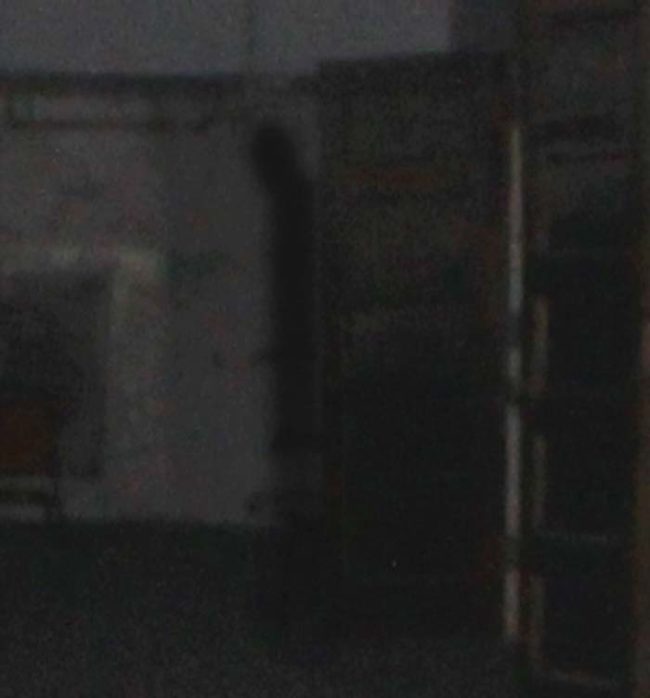 Here's an enhanced version. See what I'm talking about? Even the other users on the r/Paranormal subreddit seem convinced that this shadow is something otherworldly.