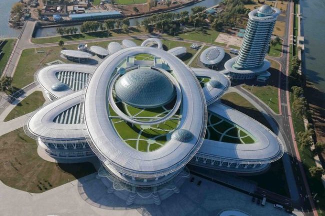 If contractors in North Korea needed a prison that doubled as a waterslide, this would be it.