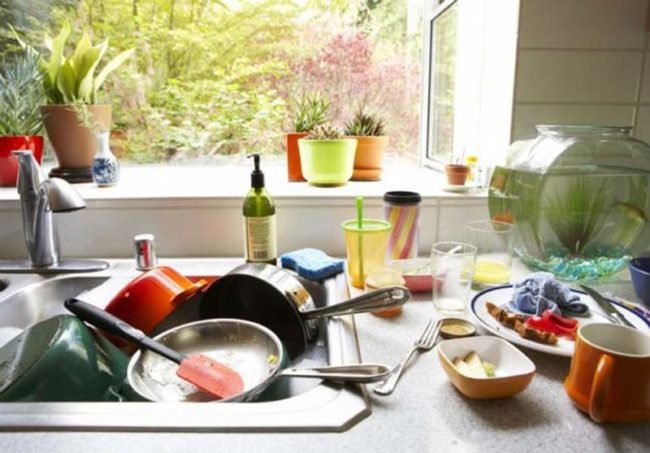 CLEAN AS YOU GO...facing a monster pile of dishes at the end of the meal is worse than being tidy the entire time.