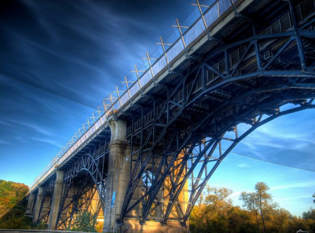 Prince Edward Viaduct &mdash; Not long ago, this Canadian tourist attraction recorded a suicide attempt there once every 22 days. Thankfully, the people of Toronto took action and built a barrier that has been extremely effective in preventing more deaths.