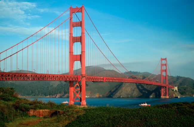 Golden Gate Bridge &mdash; This iconic California bridge is unfortunately one of the most popular places for people to commit suicide in the world. Police who walk the bridge have stopped countless jumpers, but it's still estimated that more than 1,200 people have taken their own lives there.