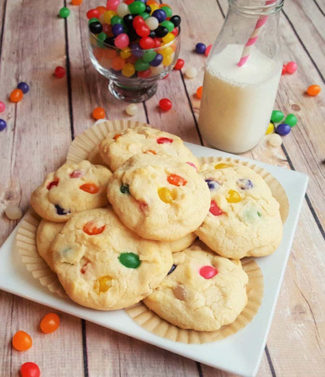 Make epic cookies with your leftover jellybeans.