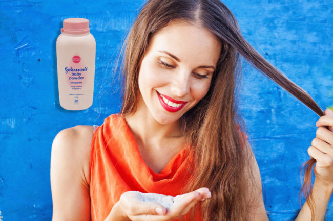 In between washes? Comb some baby powder into your roots to act as a dry shampoo.