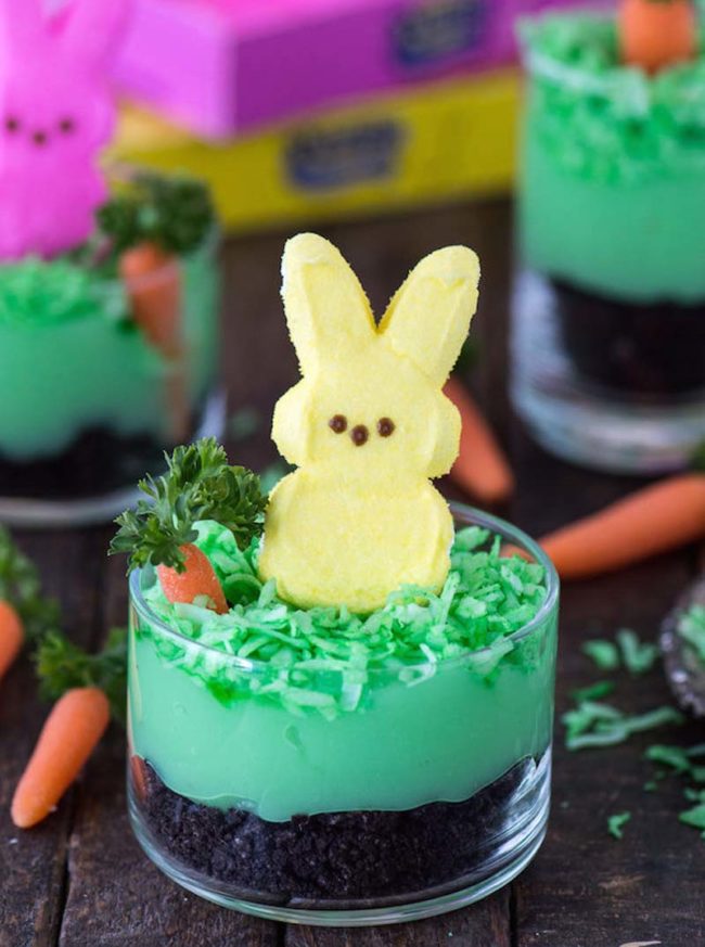 Everyone loves pudding cups...even the Peeps.