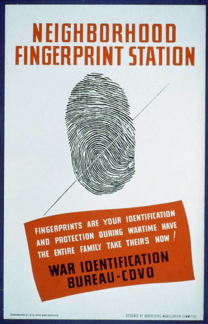 What do you think people would have to say about fingerprint stations now?