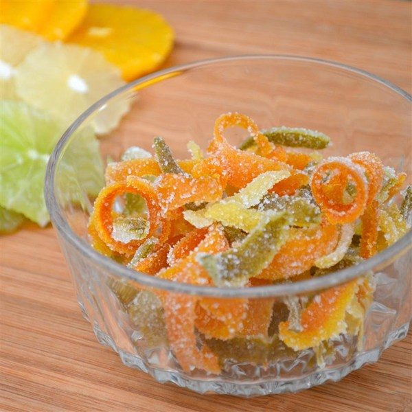 Think you can't eat orange peels? Think again with this candied recipe!
