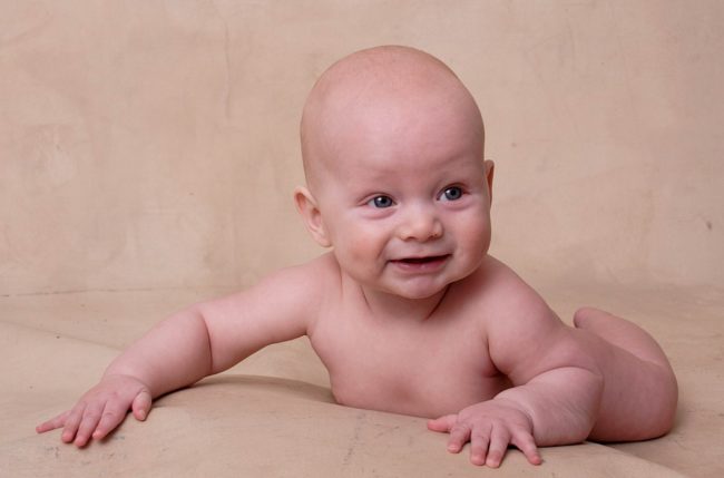 Babies smile an average of <a href="http://www.doctoroz.com/blog/jonathan-b-levine-dmd/what-s-smile" target="_blank">200 times a day</a>.