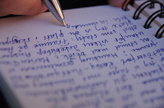 Changes in handwriting = Parkinson's disease