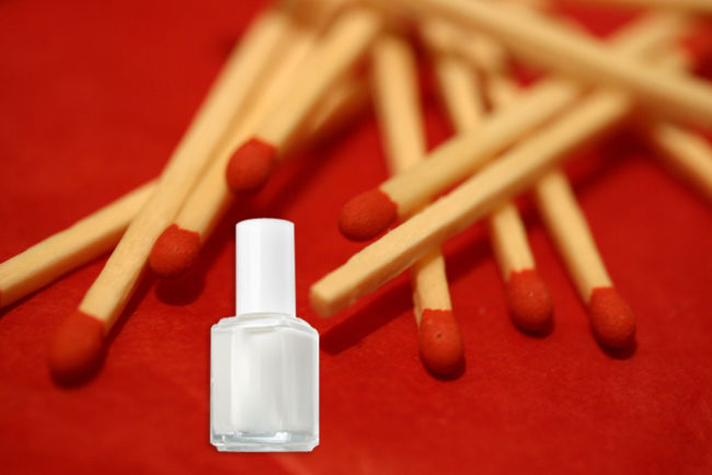 Coat the tips of your matches with some clear polish before heading out for a camping trip. This will prevent any water damage but won't stop them from starting a fire.