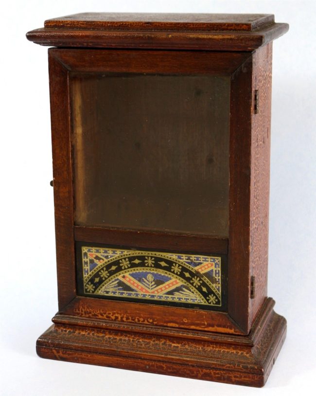 First, he purchased this clock stand on eBay for $45.