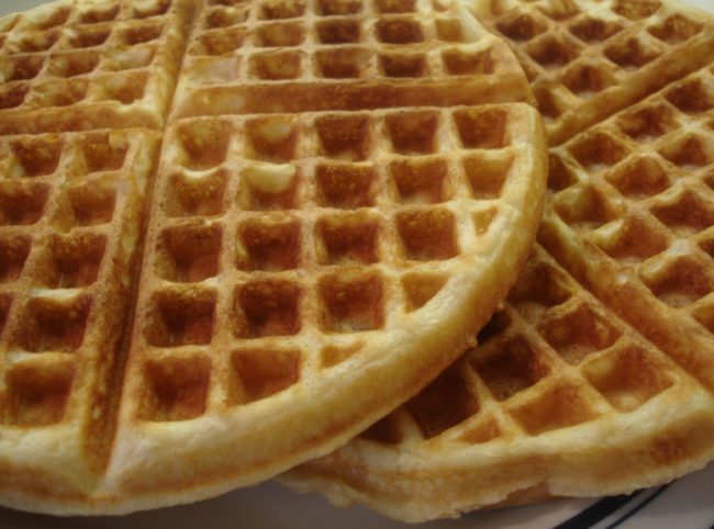 Make a huge batch of waffles at once, and then freeze the rest. You never know when you'll need some comfort food.