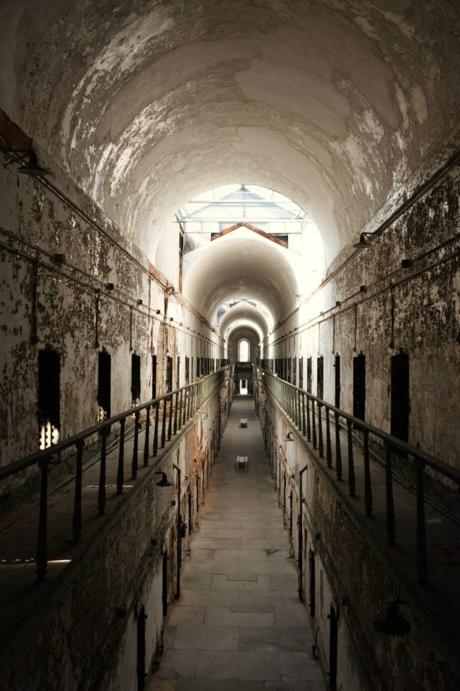 The building featured a new system of separate confinement known now as the Pennsylvania System, a design that was later duplicated for more than 300 prisons worldwide.