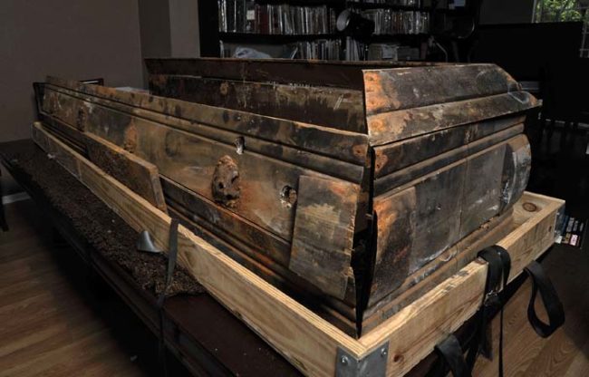 Last year, a judge sided with the Oswalds and ordered that the coffin be returned to them. The funeral home that sold the coffin was also ordered to pay $87,000 to the family.