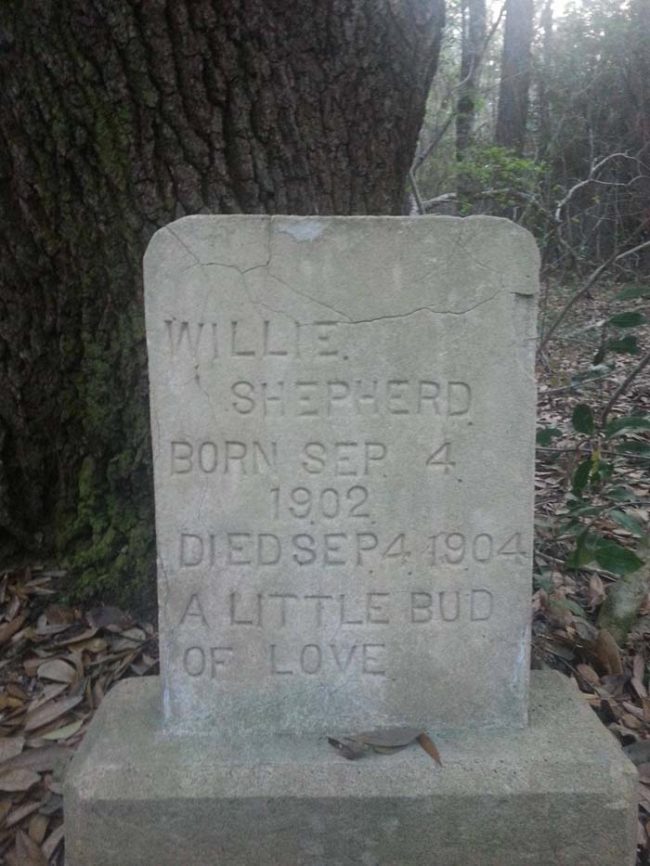 According to Reddit, what we're seeing here is the old Newman Cemetery, located in Forrest County, Mississippi.