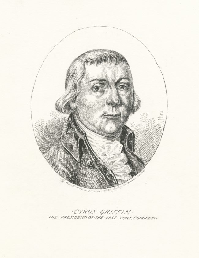 Cyrus Griffin (1788-1789)