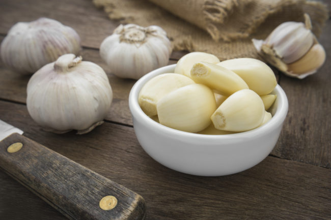 Peel a whole head of garlic in under 30 seconds.