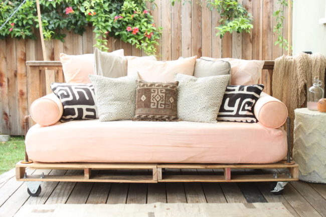 This adorable daybed is easier to make than you think.