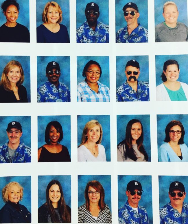 These teachers take "Magnum, P.I." seriously.