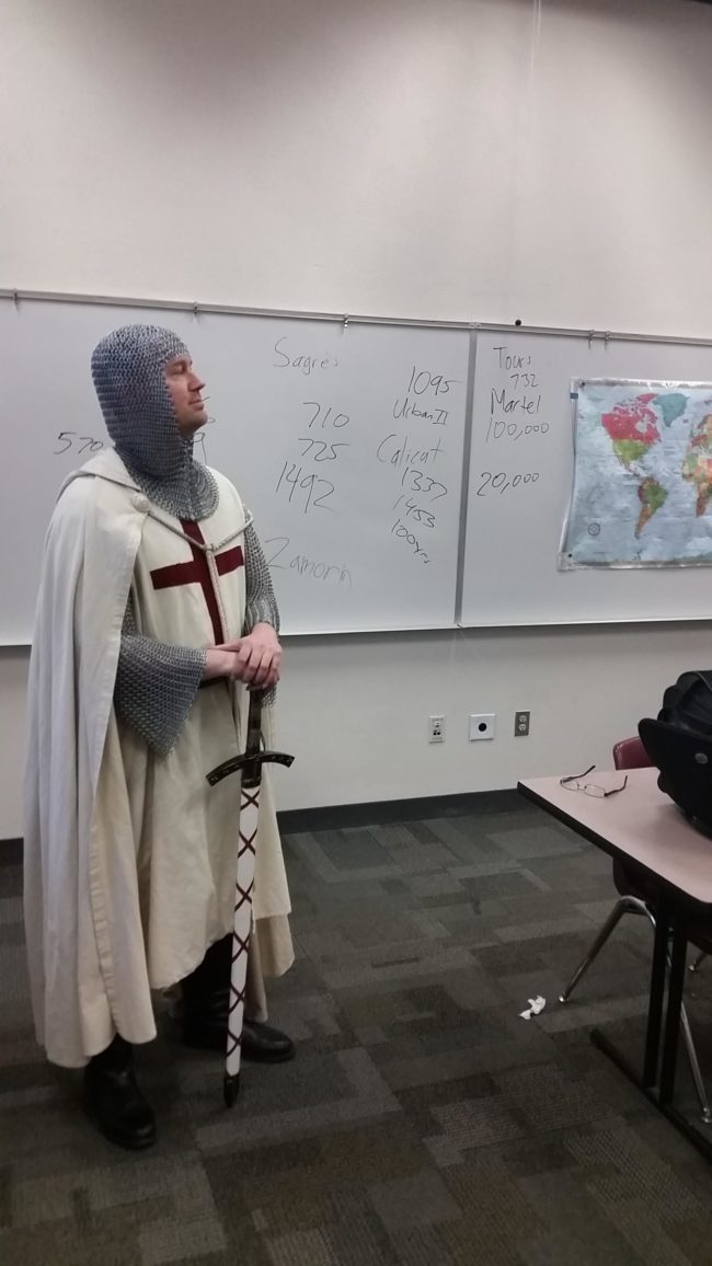 Why didn't my history teachers show up to class like this?