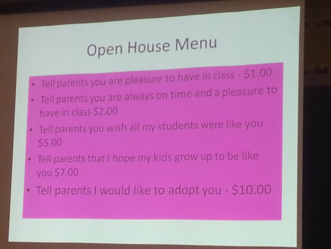 So that's how they plan for open house!