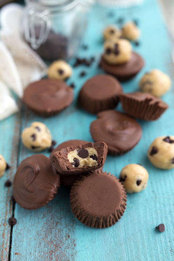 Everyone loves Reese's...but these <a href="http://therecipecritic.com/2015/06/no-bake-cookie-dough-chocolate-cups/" target="_blank">cookie dough cups</a> are arguably better.