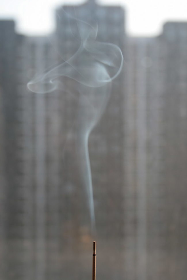 Take a smoke bath for good luck when you visit Japan.