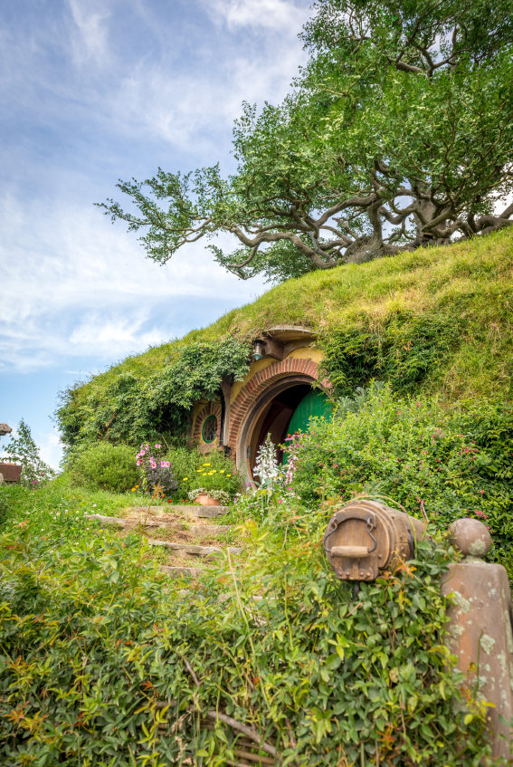 Hobbiton is an actual place.