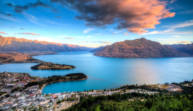 Lake Wakatipu in Queenstown is nothing to scoff at.