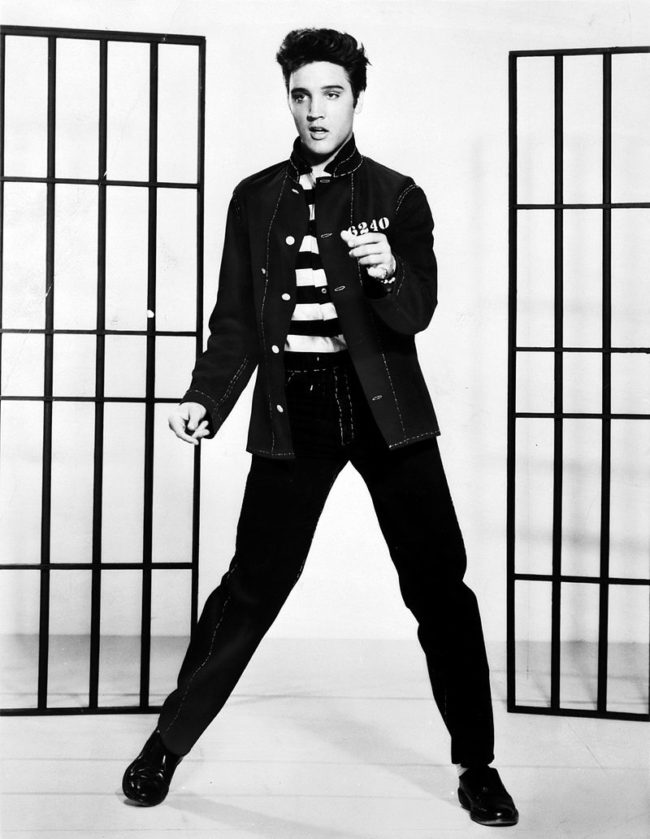 1945: Elvis Presley makes his debut at age 10.