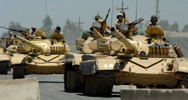 1990: The First Gulf War begins.