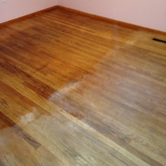 No matter how well you clean and polish your floors, they will start to fade. Bring them back to life by rubbing them down with some <a href="http://www.amazon.com/Old-English-Furniture-Polish-Lemon/dp/B000PDHGX6?_encoding=UTF8&amp;tag=vira0d-20" target="_blank">Old English lemon oil</a>.