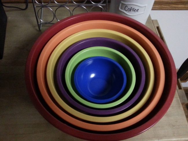 This bowl set that holds all the world's problems.