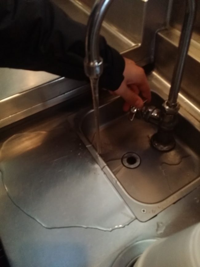This faucet that flows with human tears.