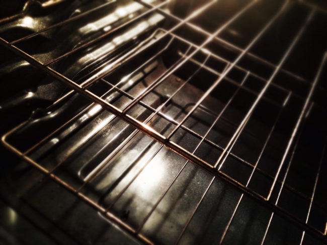 If you run out of drying rack space, grab your oven racks and set them over your sink. Voila...more space!