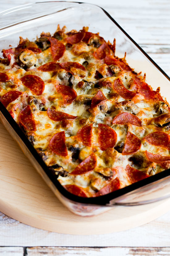 Or just go with an easy <a href="http://www.kalynskitchen.com/2016/01/low-carb-deconstructed-pizza-casserole.html" target="_blank">pizza casserole</a>.