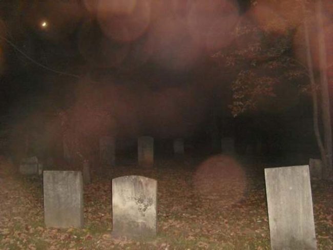 Adding to the creepiness is a nearby graveyard where the bodies of the victims of the supposed school house fire are said to be buried.