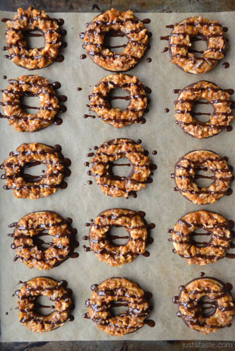 Ah, Samoas. They are the undisputed champions of Girl Scout cookies.