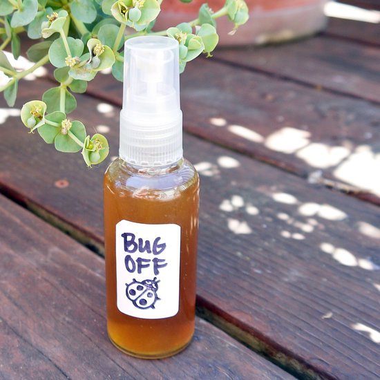 Make your own bug spray with <a href="http://www.popsugar.com/smart-living/How-Make-Natural-Insect-Repellant-29235245" target="_blank">this</a> simple mix.