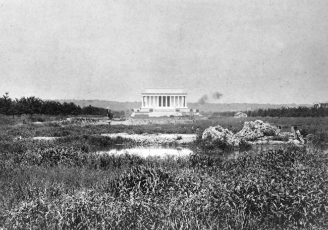 Lincoln Memorial -- Before: