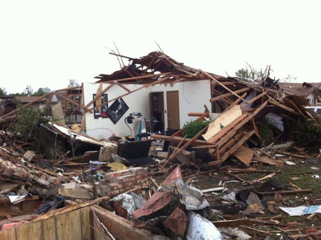 For the next 47 minutes, the tornado wreaked complete havoc on the town and its residents. 