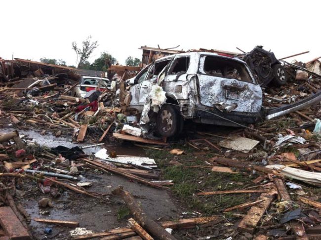 With peak winds of 210 miles per hour, such widespread destruction is understandable.