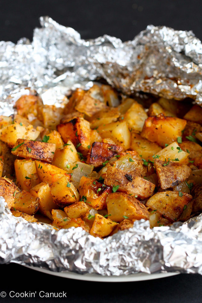 But if that's too out of the box for you, these <a href="http://www.cookincanuck.com/2014/05/grilled-potatoes-recipe-with-rosemary-smoked-paprika/" target="_blank">old-fashioned potatoes</a> will please everyone. They're given a kick with paprika!