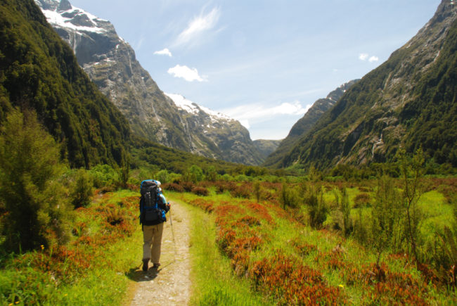 Poet Blanche Baughan called The Milford Track "the finest walk in the world."  