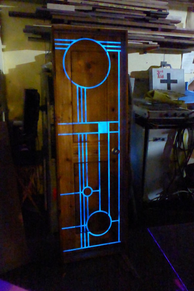 Now for the projects! Make your door glow in the dark <a href="http://imgur.com/gallery/fFBDk" target="_blank">with this DIY</a>.