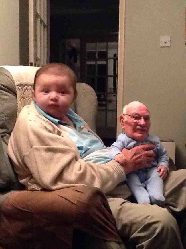 Then there are people who just take to Photoshop for face swaps...this is genius.