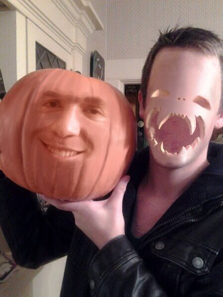 Scariest costume? Face swap for the win.