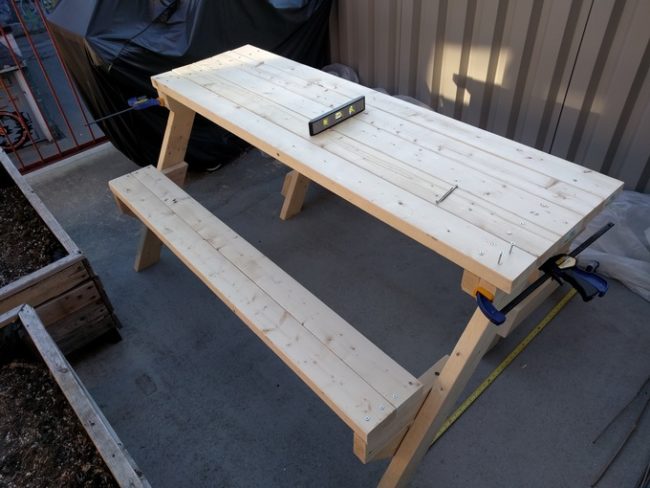 ...That folds into a picnic table!