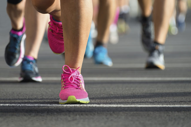 If you feel pain in your side when you run, train yourself to exhale when your left foot strikes the ground. This will take pressure off your liver.